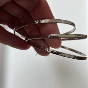 COPY - NWT Silver Bangles